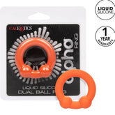 CALEXOTICS - ALPHA ORANGE DOUBLE BALL RING